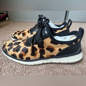 Cole Haan Limited edition, Real Hair calf Slip-On Sneakers, US size 7.5.